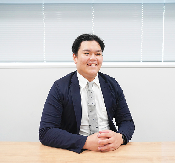 請負事業部 リーダー　広沢憲大